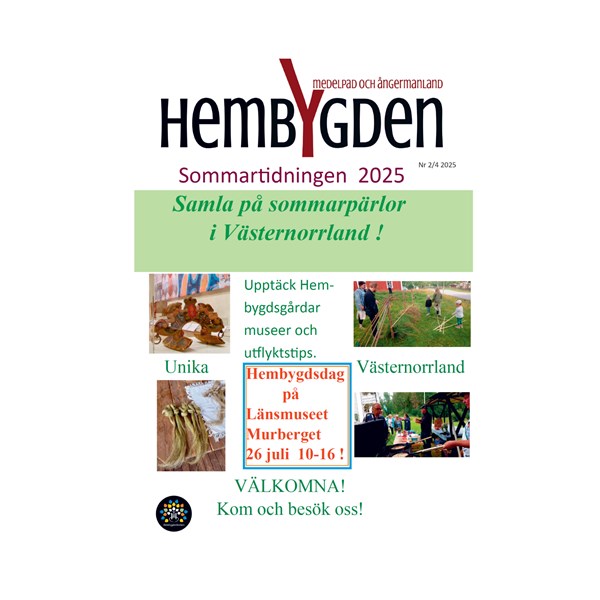 Tidningen HembYgden i Medelpad och Ångermanland nr 2 2025