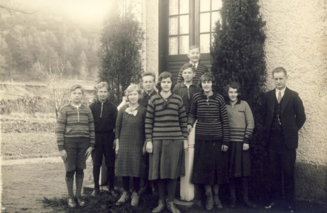 Askome 502, Gamla skolan, år 1933