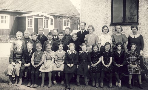 Askome 502, Gamla skolan, år 1936