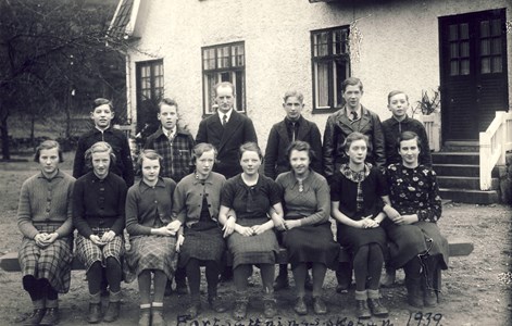 Askome 502 Gamla skolan, år 1939,