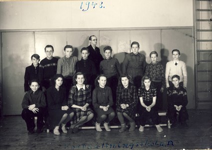 Askome 502, Gamla skolan 1948