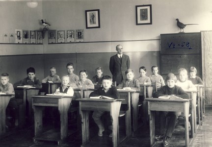 Askome 502, Gamla skolan, år 1958