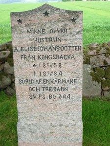 Anna Elise Johansdotter, Askome 201, Kungsbacka