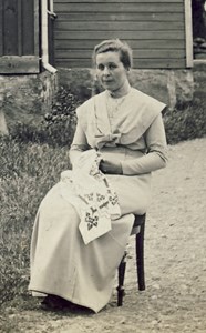Ida Bengtsson folkskollärare i Askome