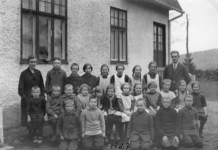 Askome 502, Gamla skolan, år 1927