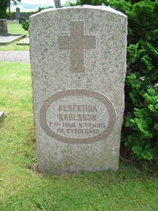 Albertina Karlsson, Askome 530, Yttregård