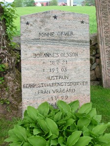 Askome 405, Vrågård, Johannes Olsson o h h Beata Kristina Bengtsdotter.