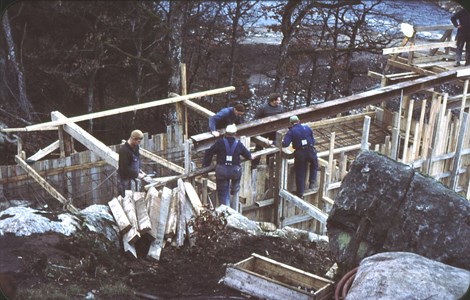 Boaforsbygget i början av 1960-talet