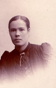 Hanna Carlsson, f. Nilsson, lärare i Askome