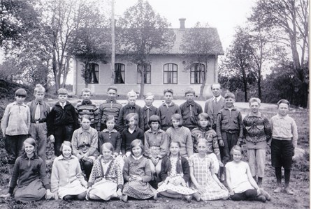 Aspö skola klass 5-6 år 1931