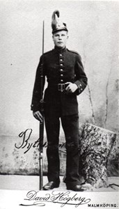 Johan Rytterlund Oppeby soldat