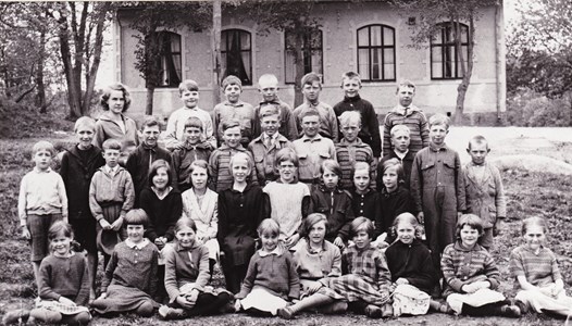 Aspö skola 1931-32 klass 3 och 4