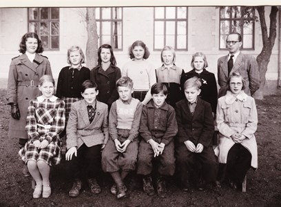 Aspö skola klass 6 1947
