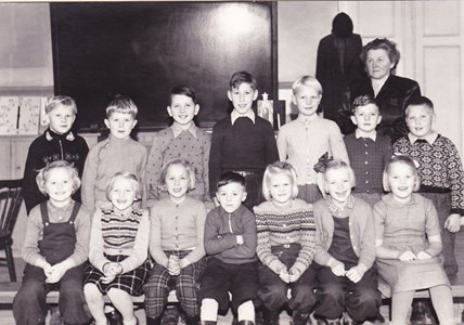 Aspö skola klass 1-2 1951