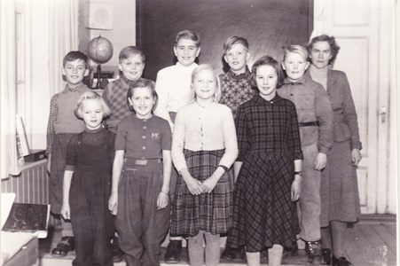 Aspö skola  klass 3-4 1951