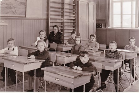 Aspö skola klass 1 1951