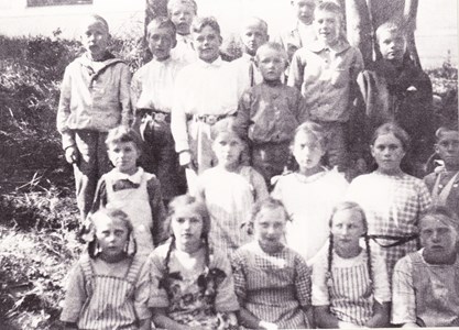 Aspö skola 1923 klass 3-4