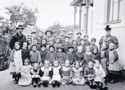 Aspö skola 1898 Klass 1-6