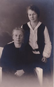 Johanna Pettersson och dottern Maja