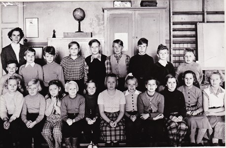 Aspö skola klass 4-6 hösten 1953