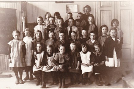 Aspö skola klass 1-2 1921