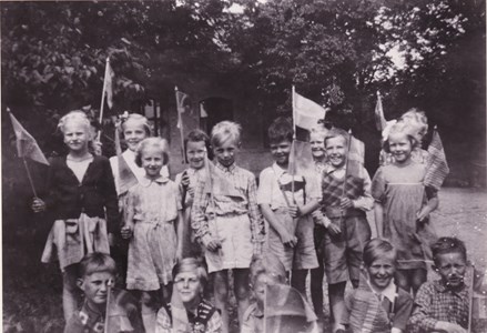 Aspö skola klass 1-2,  1950