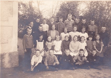 Aspö skola klass 5-6, 1925
