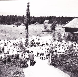 Sanda midsommarfest 1953