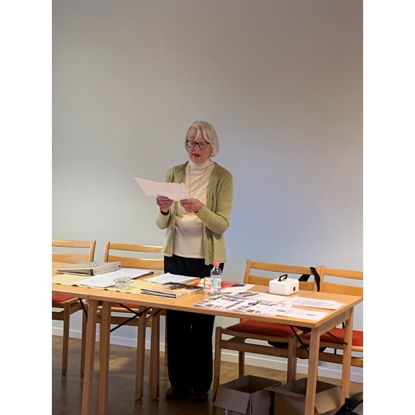 Margareta Hörberg - Höstmöte 2024 om Soldattorp