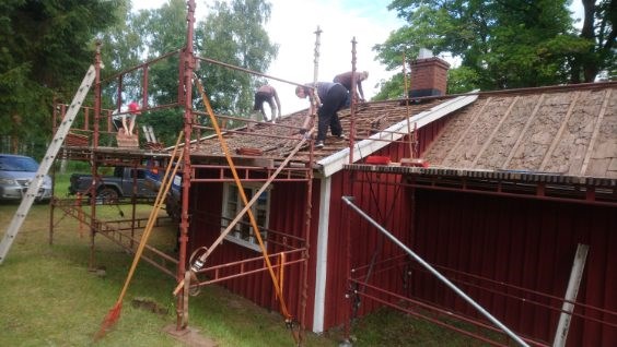 Takbyte på Snuggebo