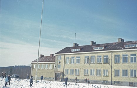 Hällingsjö skola mars 1963