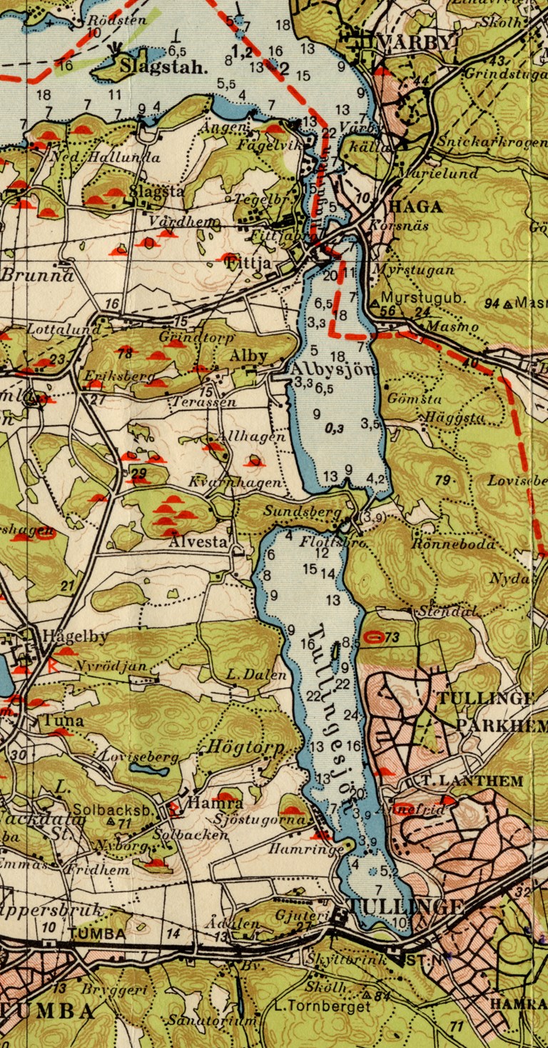 Karta Botkyrka socken 1948 Tullinge- o Albysjön.jpg