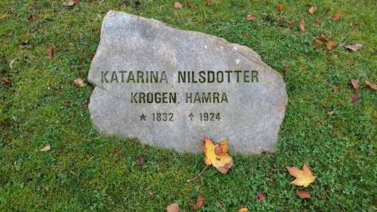 Grav BR B, Katarina Nilsdotter, Krogen.