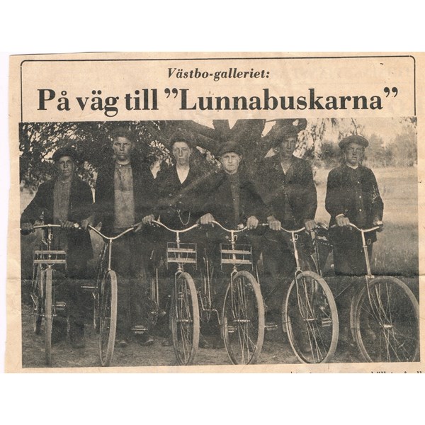 På väg till Lunnabuskarna.