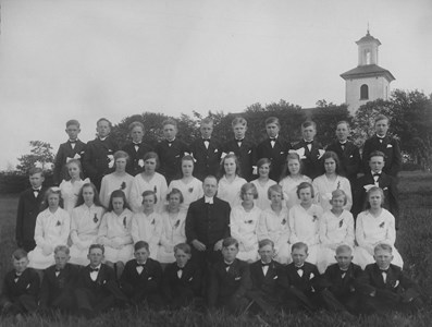 Konfirmationskort 1930, Bredaryds kyrka.