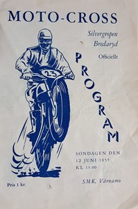 Moto-cross tävling Bredaryd 1955
