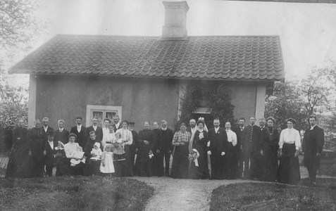Bröllop vid Fasttorp ca 1905