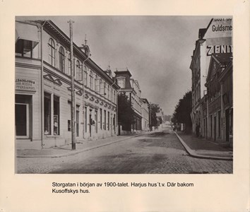 007.09 Stadens fotografier 1 - Storgatan på 1920-talet