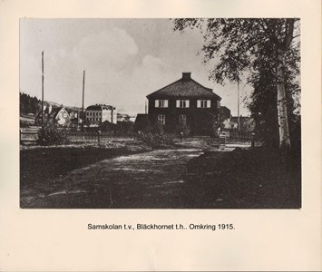 007.21 Stadens fotografier 1 - Samskolan/Bläckhornet 1915