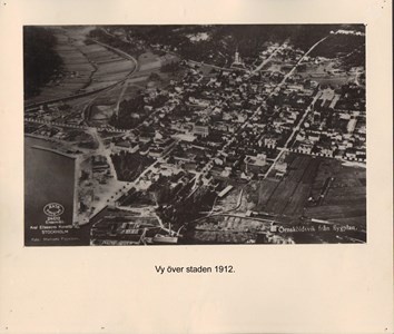 008.20 Stadens fotografier 2 - Vy över staden 1912
