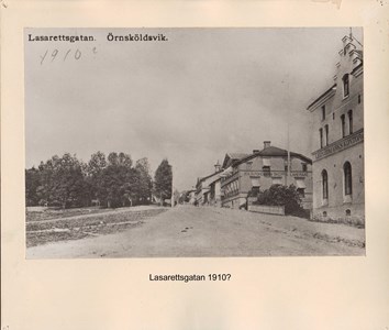 008.31 Stadens fotografier 2 - Lasarettsgatan 1910