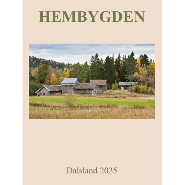 Framsidan på Hembygden Dalsland 2025