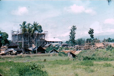 Degerfors Järnverks montageplats i Kerala Indien