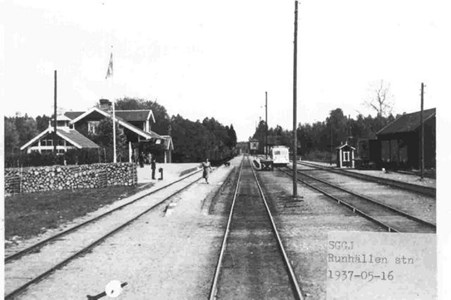 Runhällens station