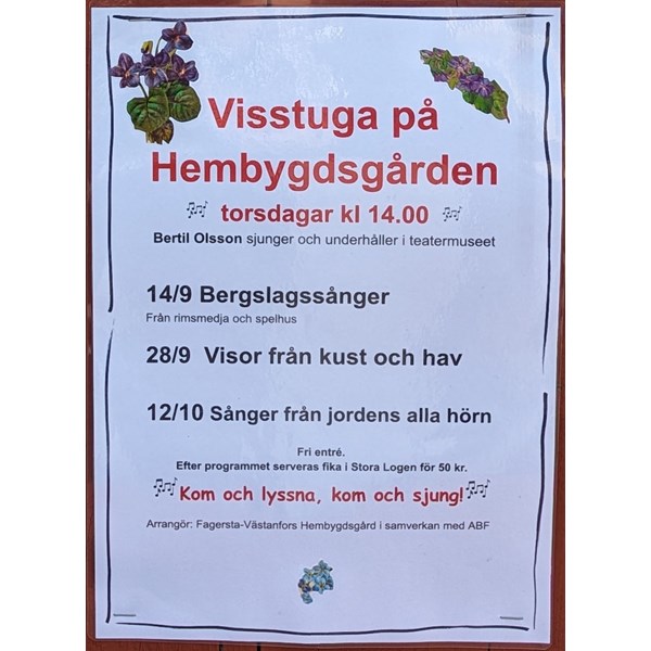 Visstuga 2023-09-14