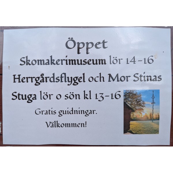 Museer öppna 2025-07-22