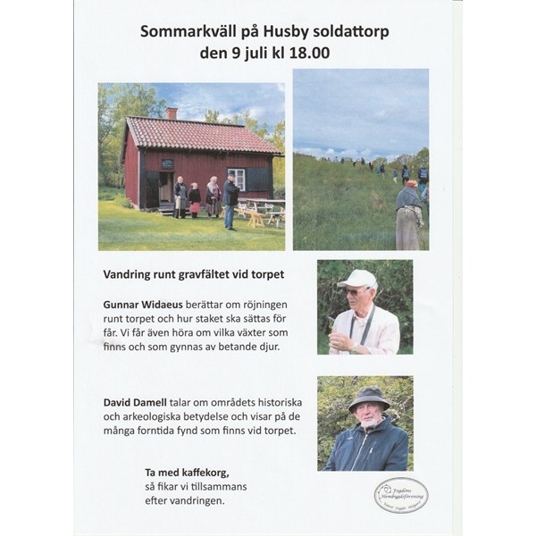 9 juli Sommarkväll vid Husbytorpet