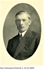Karl Holmquist, Elmhult