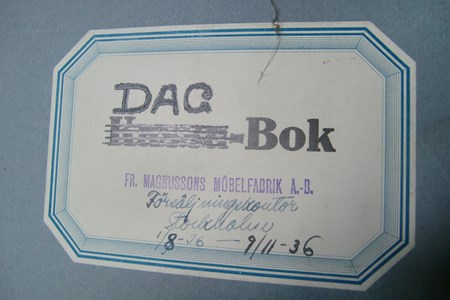 Dagbok, stockholmskontoret