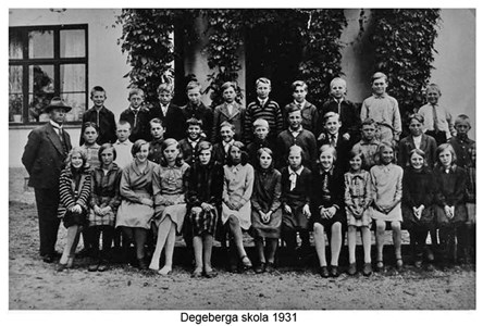 Degeberga skola 1931-32